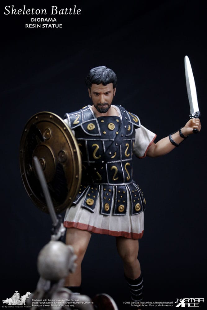 Ray Harryhausen Diorama 1/8 Skeleton Battle Scene 30 cm