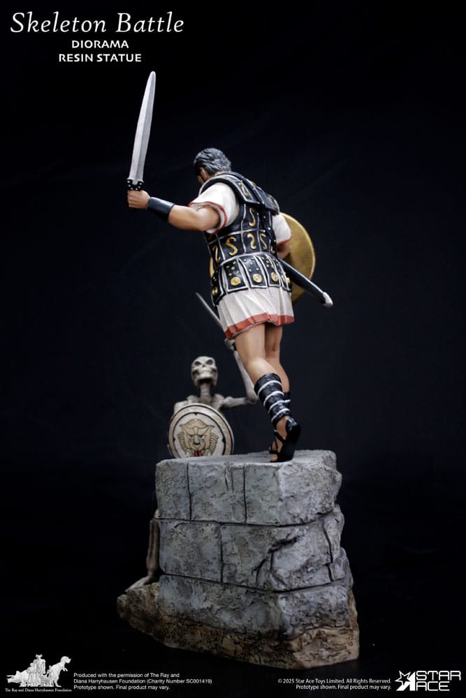 Ray Harryhausen Diorama 1/8 Skeleton Battle Scene 30 cm