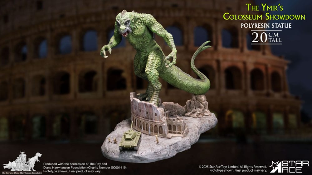 Ray Harryhausen Diorama 1/8 The Ymir's Colosseum Showdown 20 cm