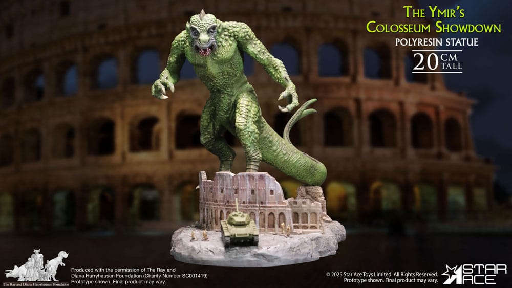 Ray Harryhausen Diorama 1/8 The Ymir's Colosseum Showdown 20 cm