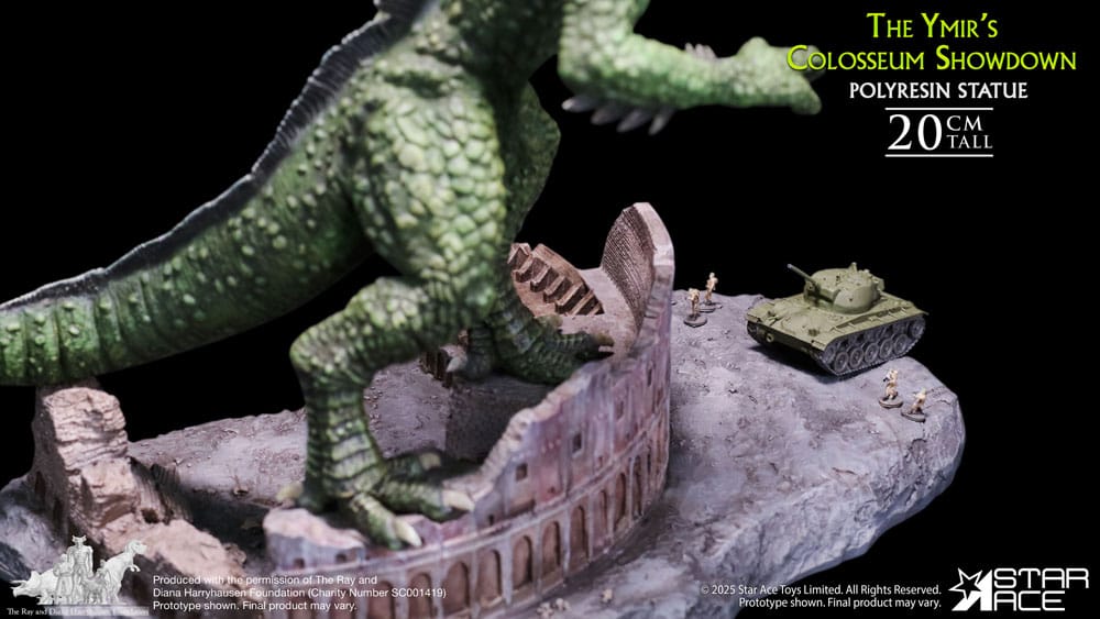 Ray Harryhausen Diorama 1/8 The Ymir's Colosseum Showdown 20 cm