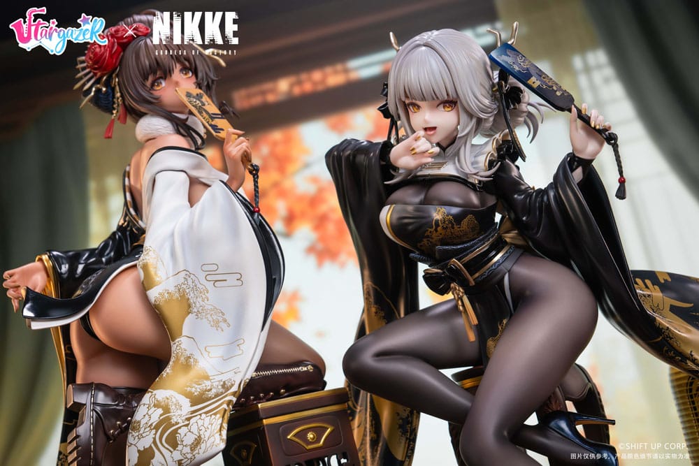 Goddess of Victory: Nikke PVC Statues 2-Pack 1/4 Blanc & Noir