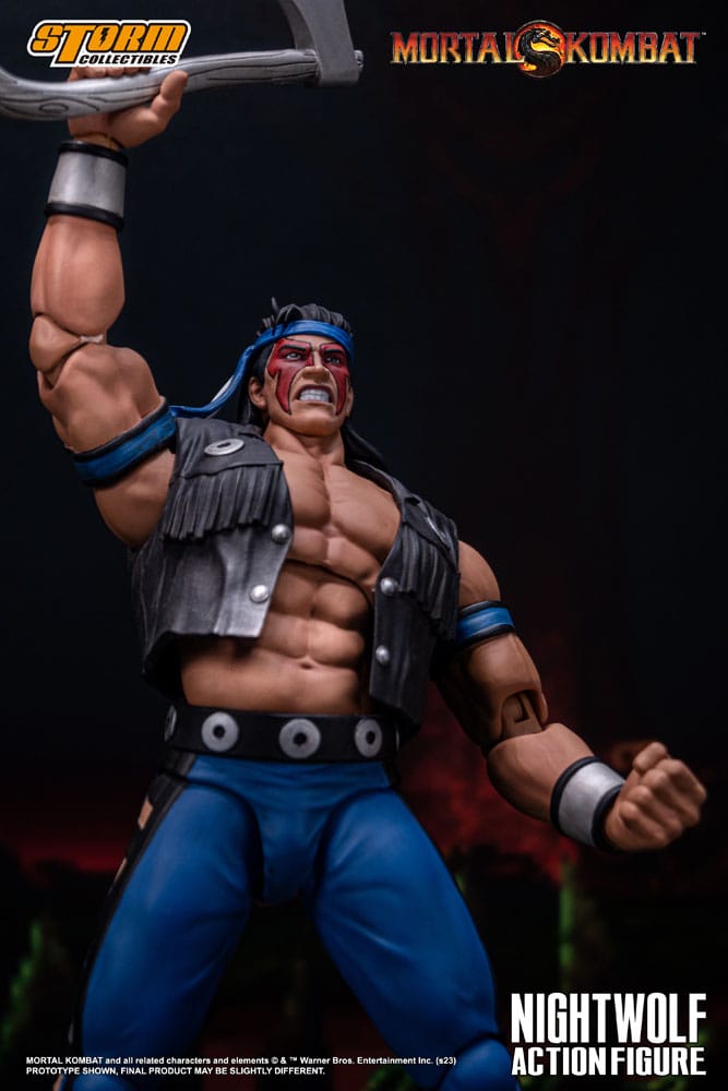 Mortal Kombat Action Figure 1/12 Nightwolf 18 cm