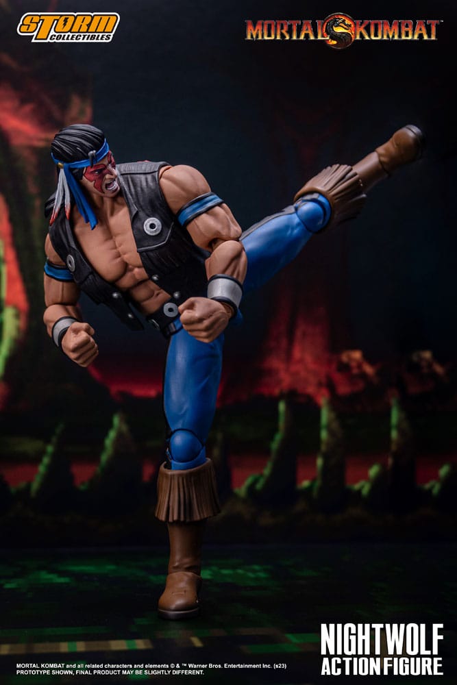 Mortal Kombat Action Figure 1/12 Nightwolf 18 cm