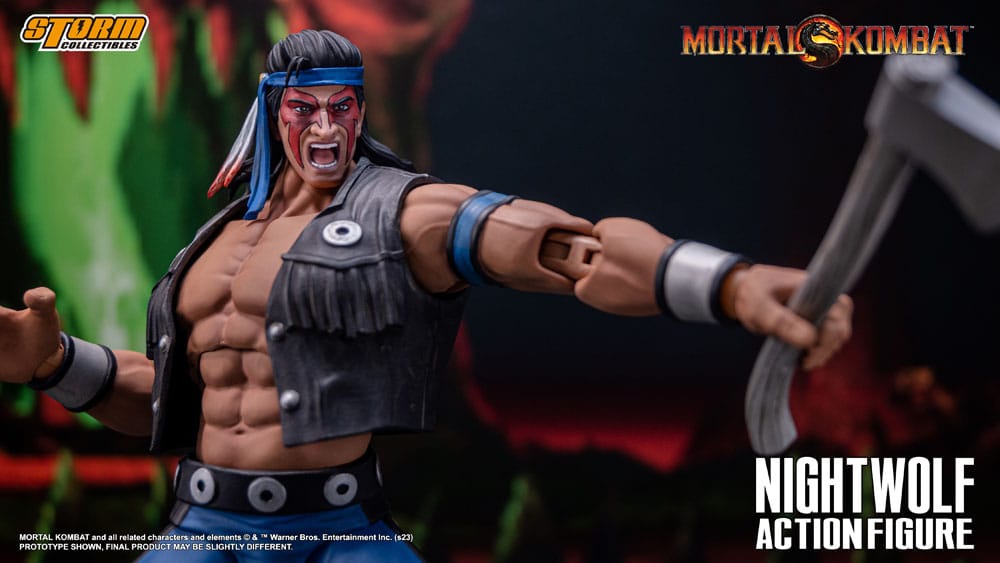 Mortal Kombat Action Figure 1/12 Nightwolf 18 cm