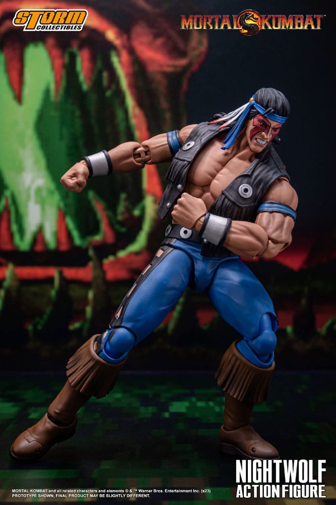Mortal Kombat Action Figure 1/12 Nightwolf 18 cm