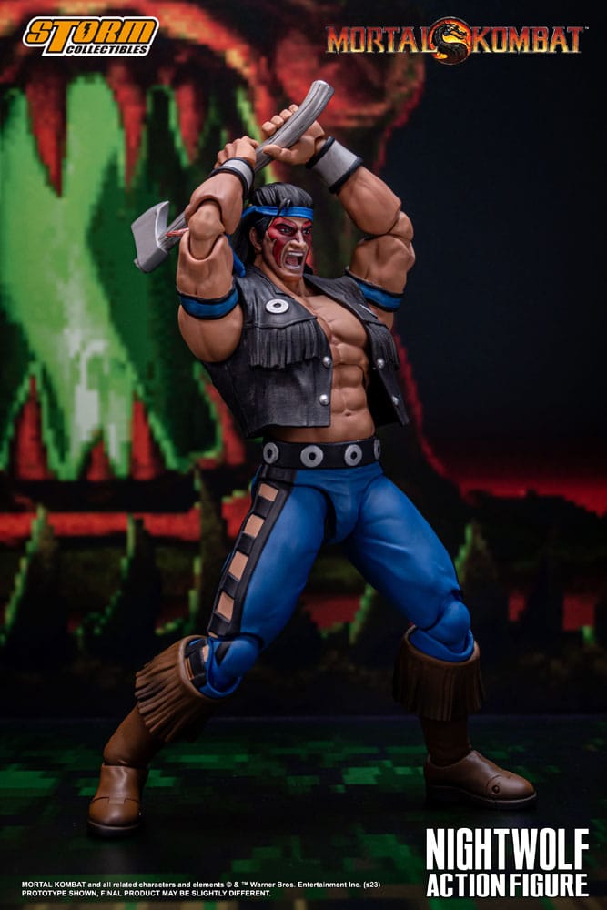 Mortal Kombat Action Figure 1/12 Nightwolf 18 cm