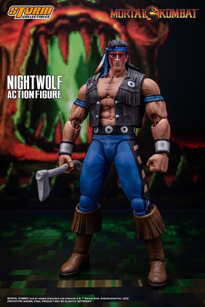 Mortal Kombat Action Figure 1/12 Nightwolf 18 cm