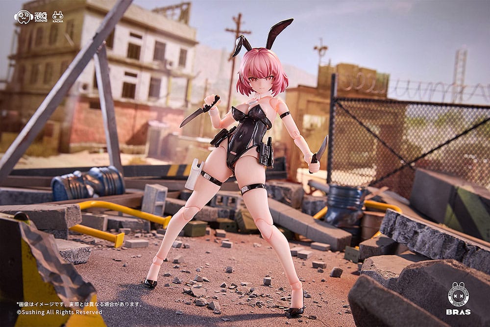 Bunny Rapid Action Squad 1/12 Commando Belka 16cm Action Figure