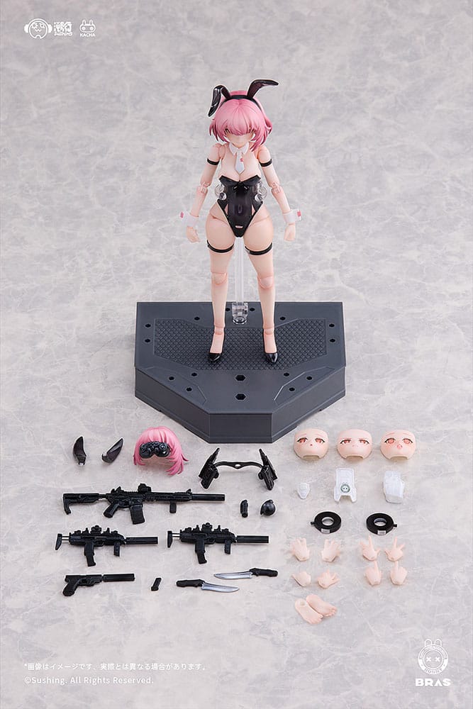 Bunny Rapid Action Squad 1/12 Commando Belka 16cm Action Figure