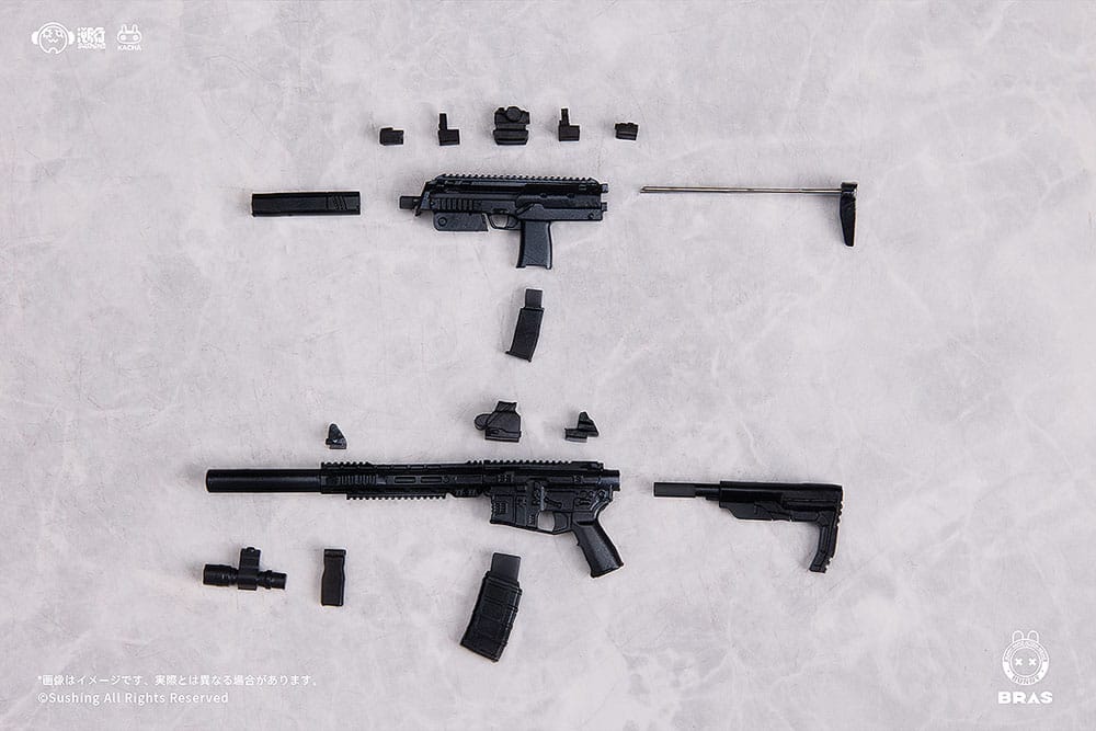 Bunny Rapid Action Squad 1/12 Commando Belka 16cm Action Figure