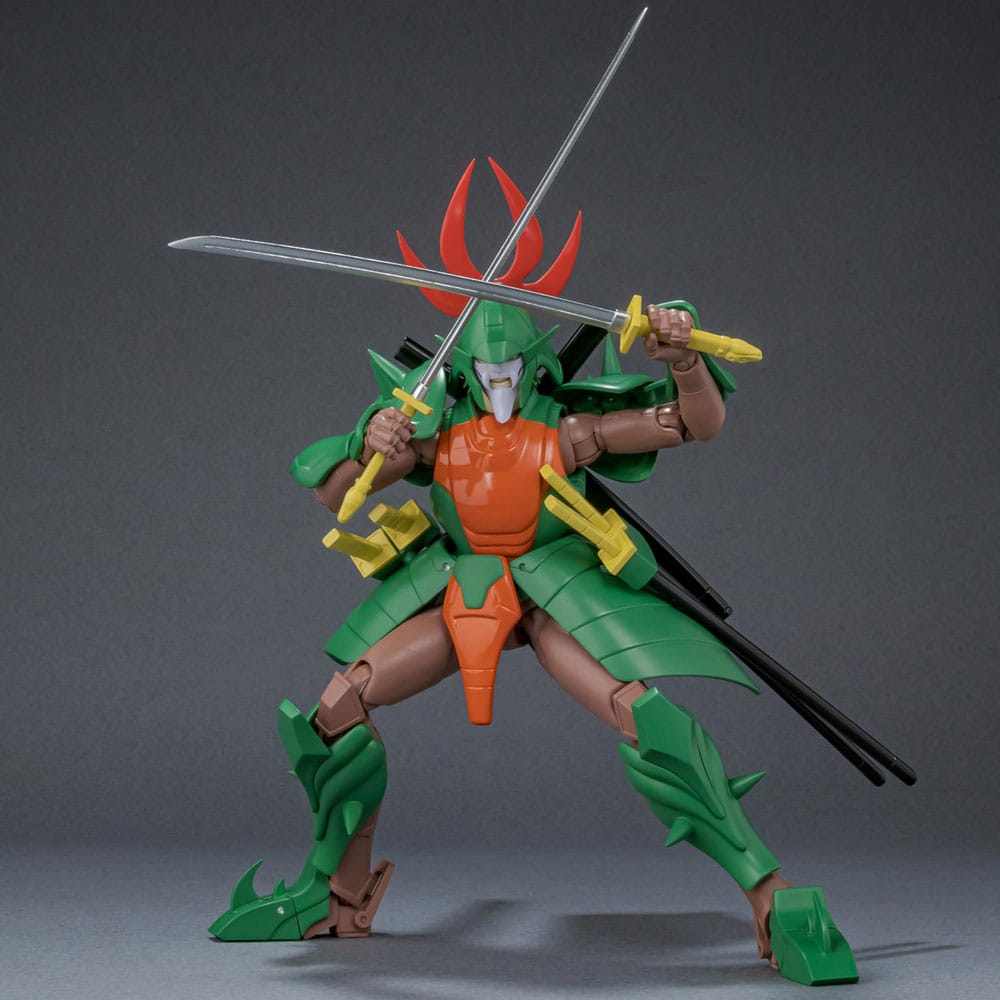 Chou-Dan-Kadou Yoroiden-Samurai Troopers Doku Mashou Naaza Action Figure 15cm
