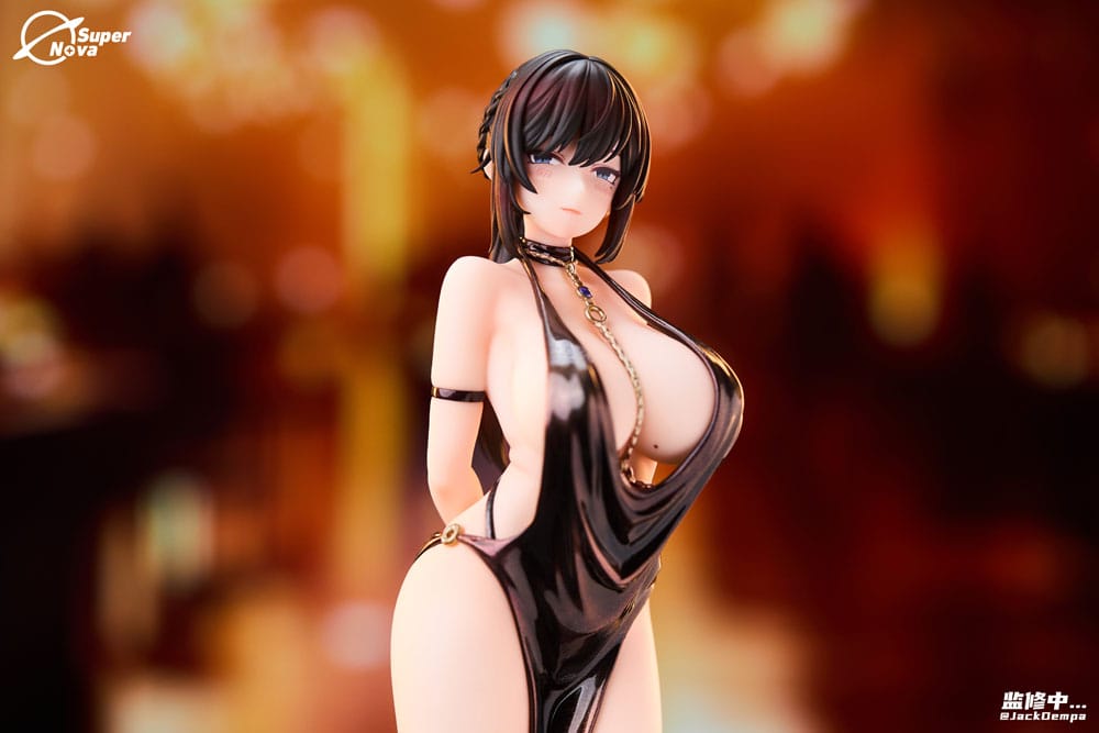 Original Character Statue 1/6 Shiho Miyamae Party Dress Ver. Illustrated by JackDempa 27cm