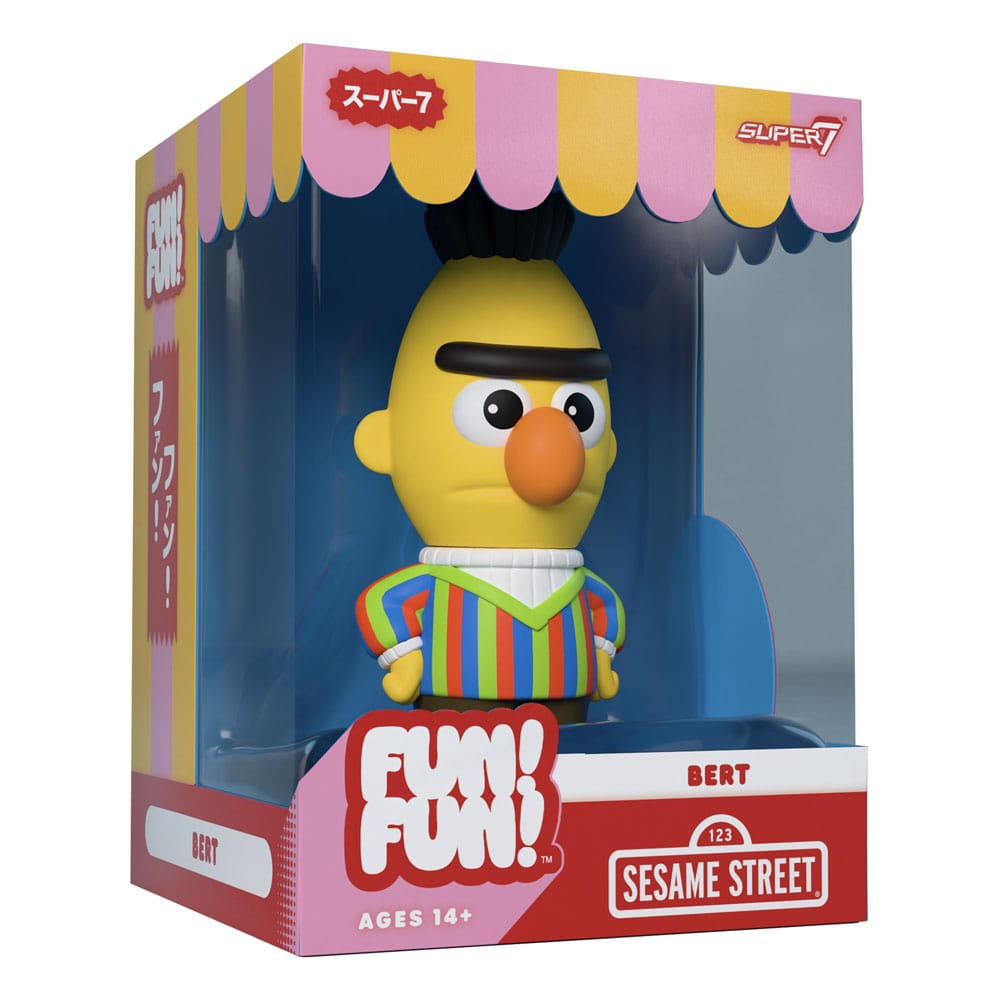 Sesame Street FUN! FUN! Vinyl Action Figure Wave 02 Bert 13 cm