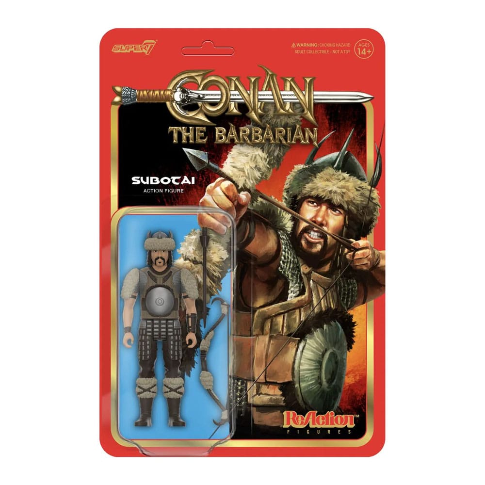 Conan il Barbaro ReAction Action Figure Wave 01 Subotai 10 cm