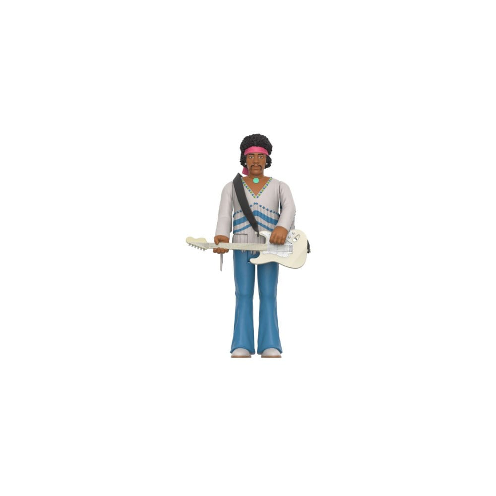 Jimi Hendrix ReAction Jimi Hendrix (Festival) Action Figure 10 cm