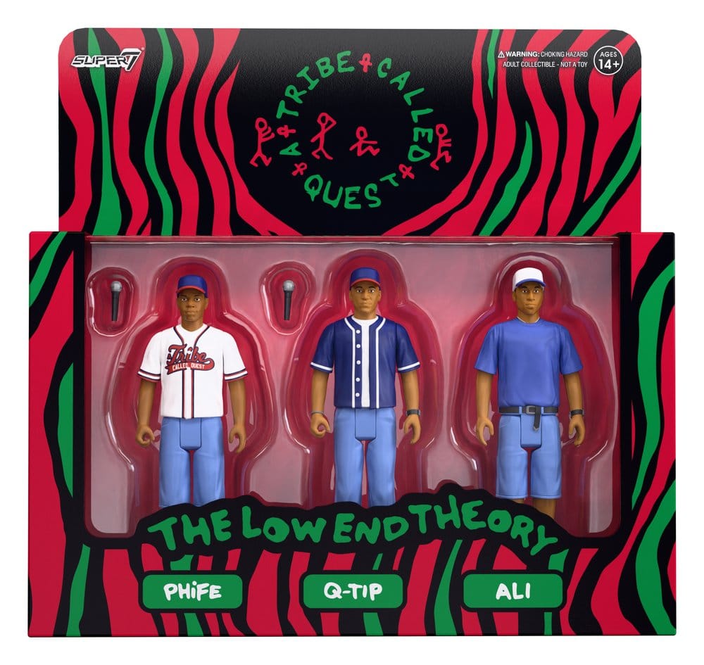 A Tribe Called Quest ReAction Action Figures 3-Pack The Low End Theory