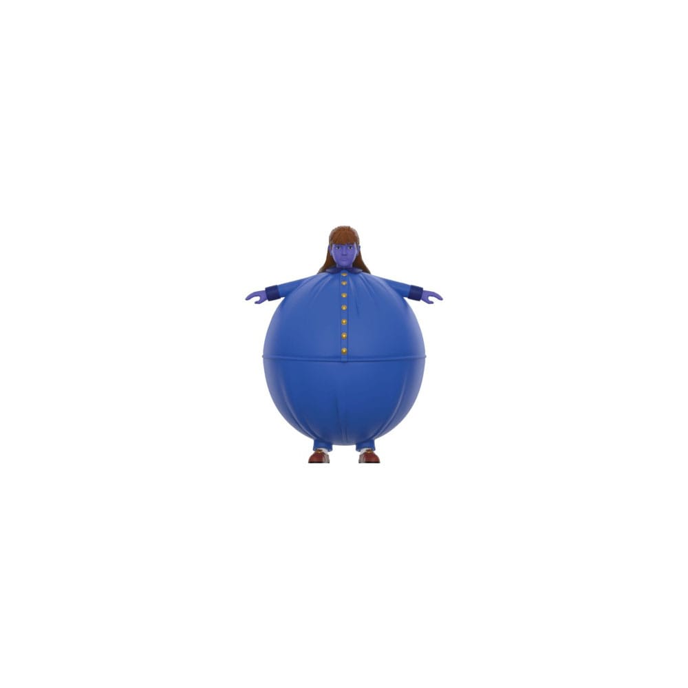 Willy Wonka e la fabbrica di cioccolato (1971) ReAction Action Figure Wave 03 Violet Beauregarde (Mirtillo) 10 cm