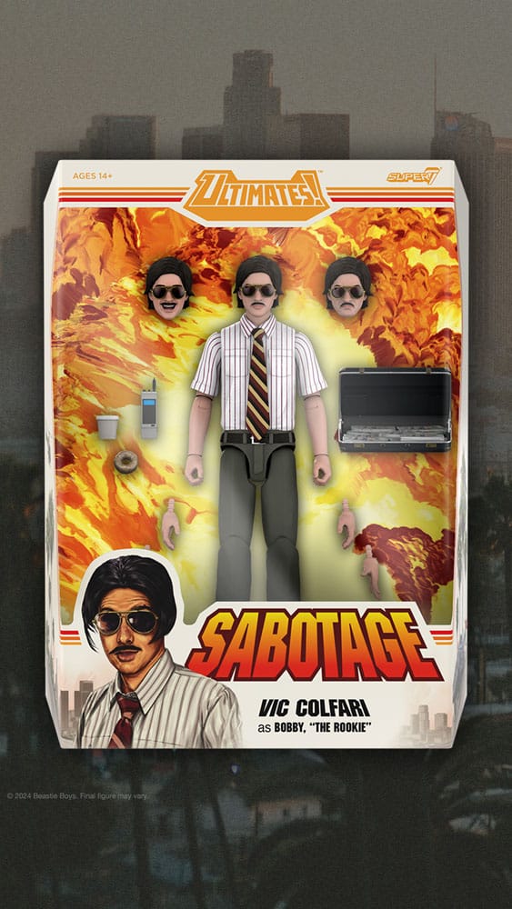 Beastie Boys Ultimates Action Figure Wave 1 Vic Colfari as Bobby 