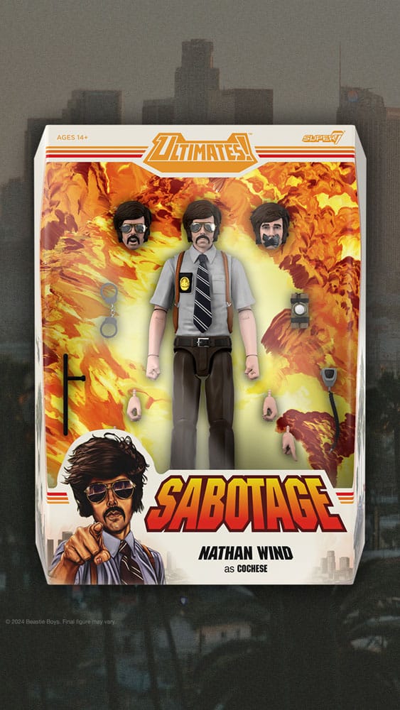 Beastie Boys Ultimates Action Figure Wave 1 Nathan Wind as  