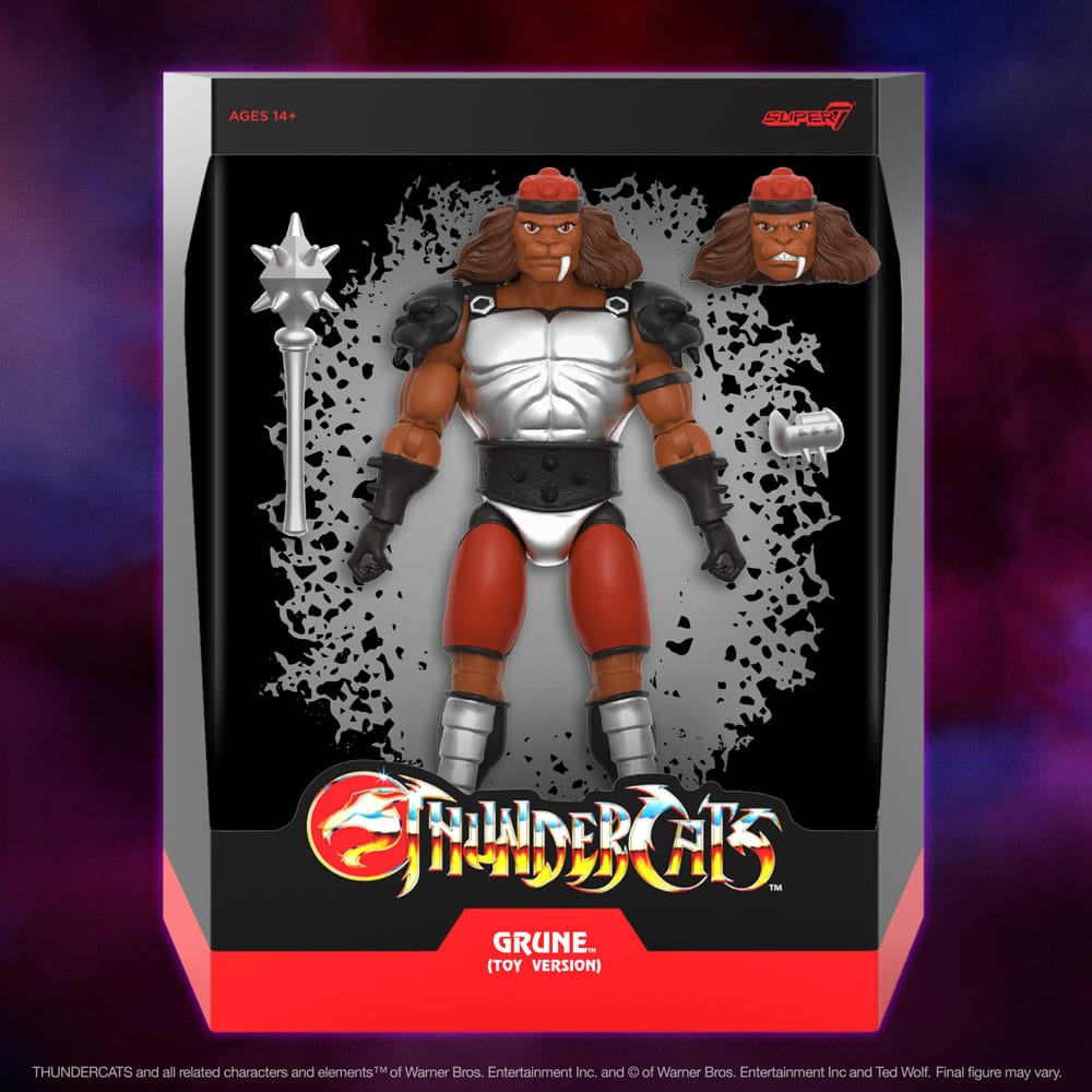 Thundercats Ultimates Action Figure Wave 9 Grune The Destroyer (Recolorazione giocattolo) 20 cm