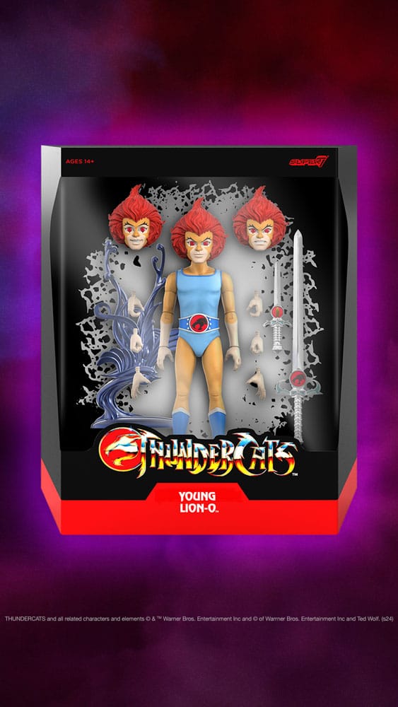 Thundercats Ultimates Action Figure Young Lion-O 18 cm