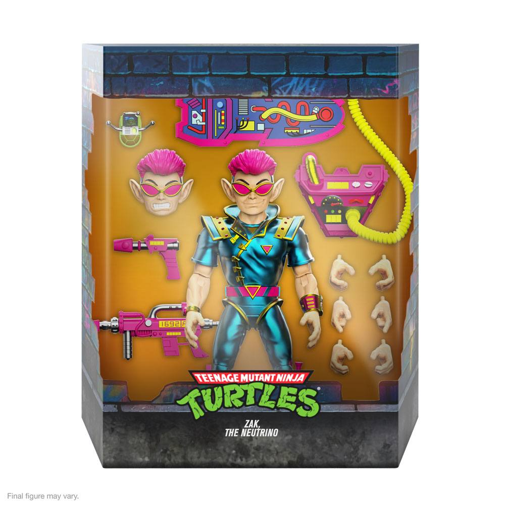 Teenage Mutant Ninja Turtles Ultimates Action Figure Zak, il Neutrino 18 cm