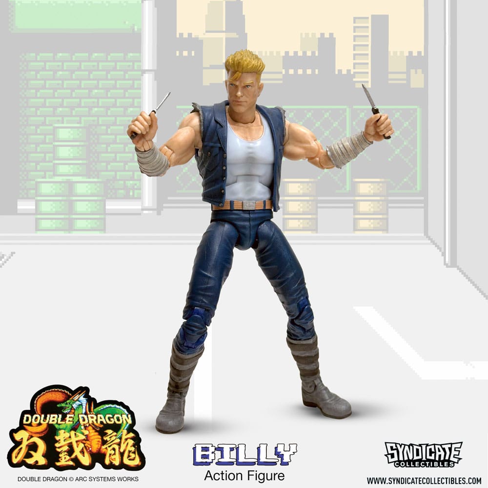 Double Dragon Deluxe 1/12 Billy 18cm Action Figure