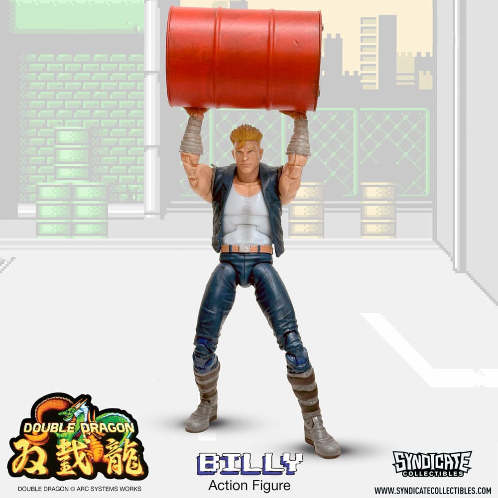 Double Dragon Deluxe 1/12 Billy 18cm Action Figure