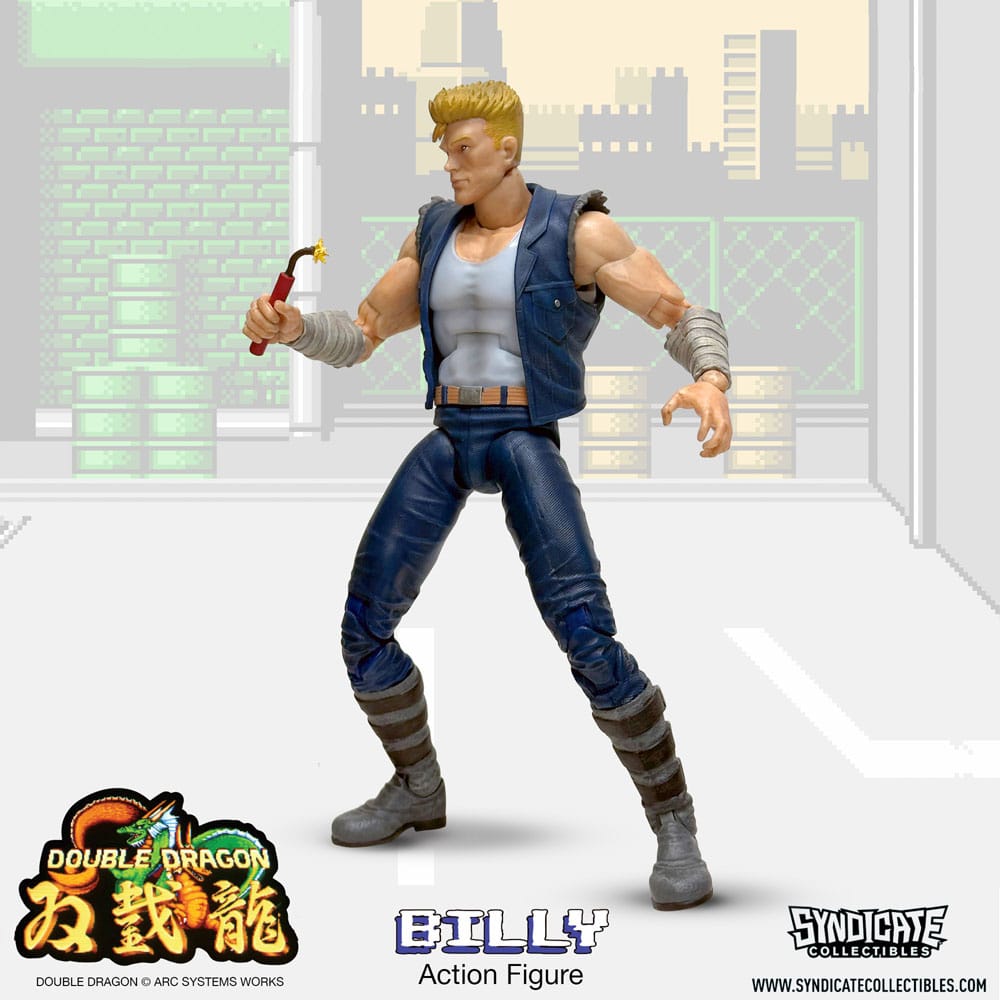 Double Dragon Deluxe 1/12 Billy 18cm Action Figure
