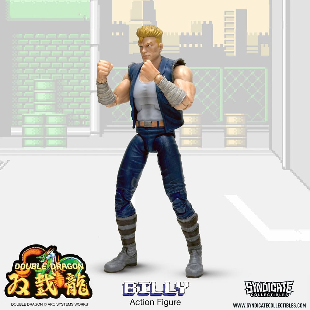 Double Dragon Deluxe 1/12 Billy 18cm Action Figure