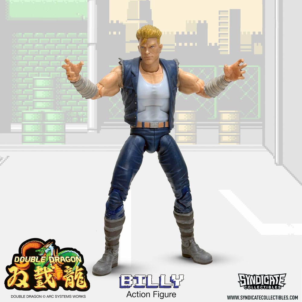 Double Dragon Deluxe 1/12 Billy 18cm Action Figure