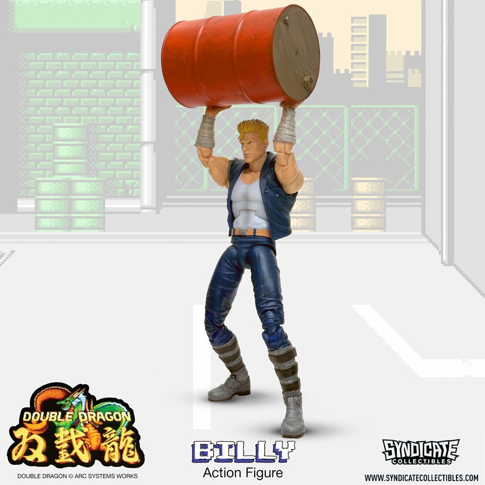 Double Dragon Deluxe 1/12 Billy 18cm Action Figure
