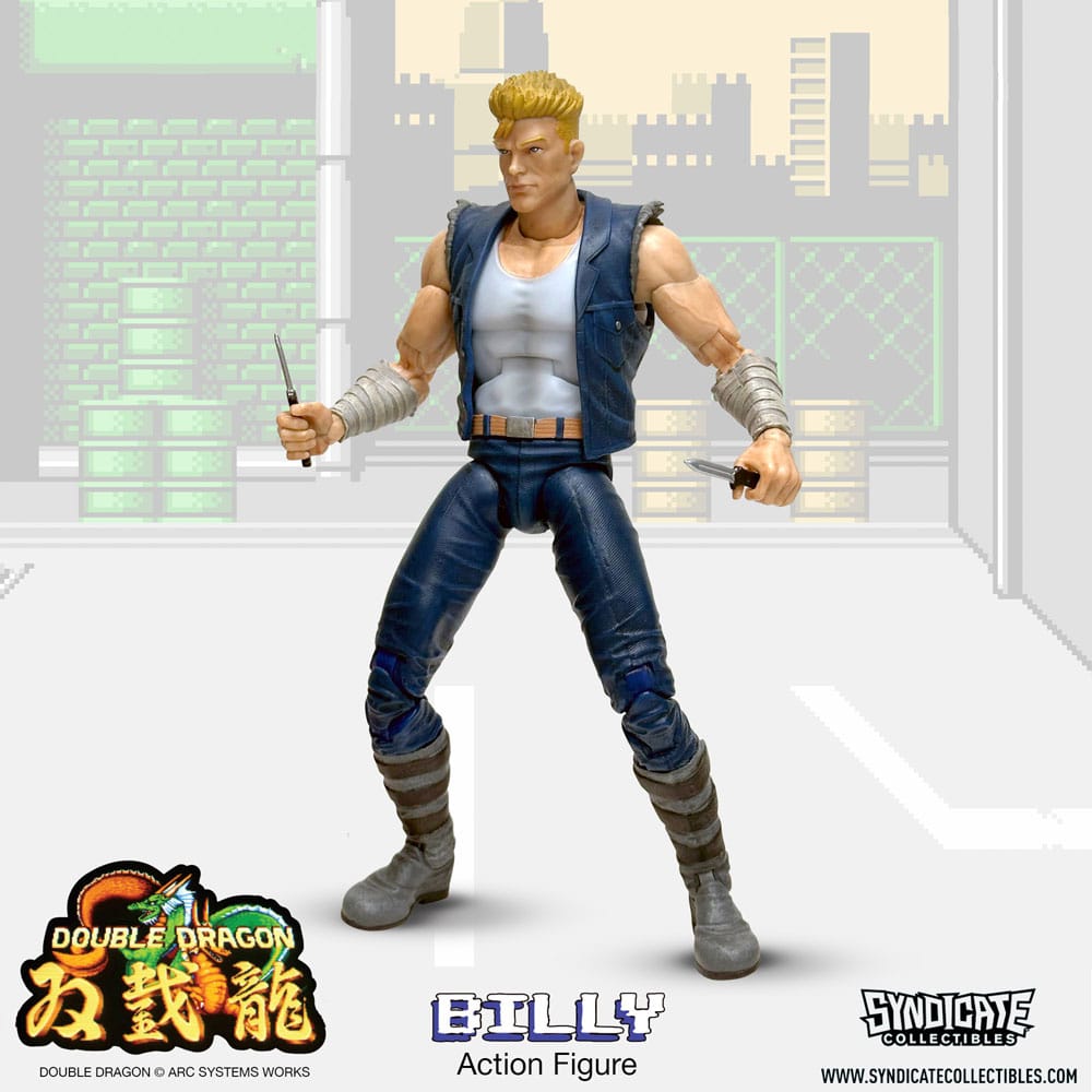 Double Dragon Deluxe 1/12 Billy 18cm Action Figure