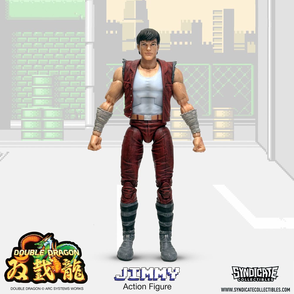 Double Dragon Deluxe 1/12 Jimmy 18cm Action Figure