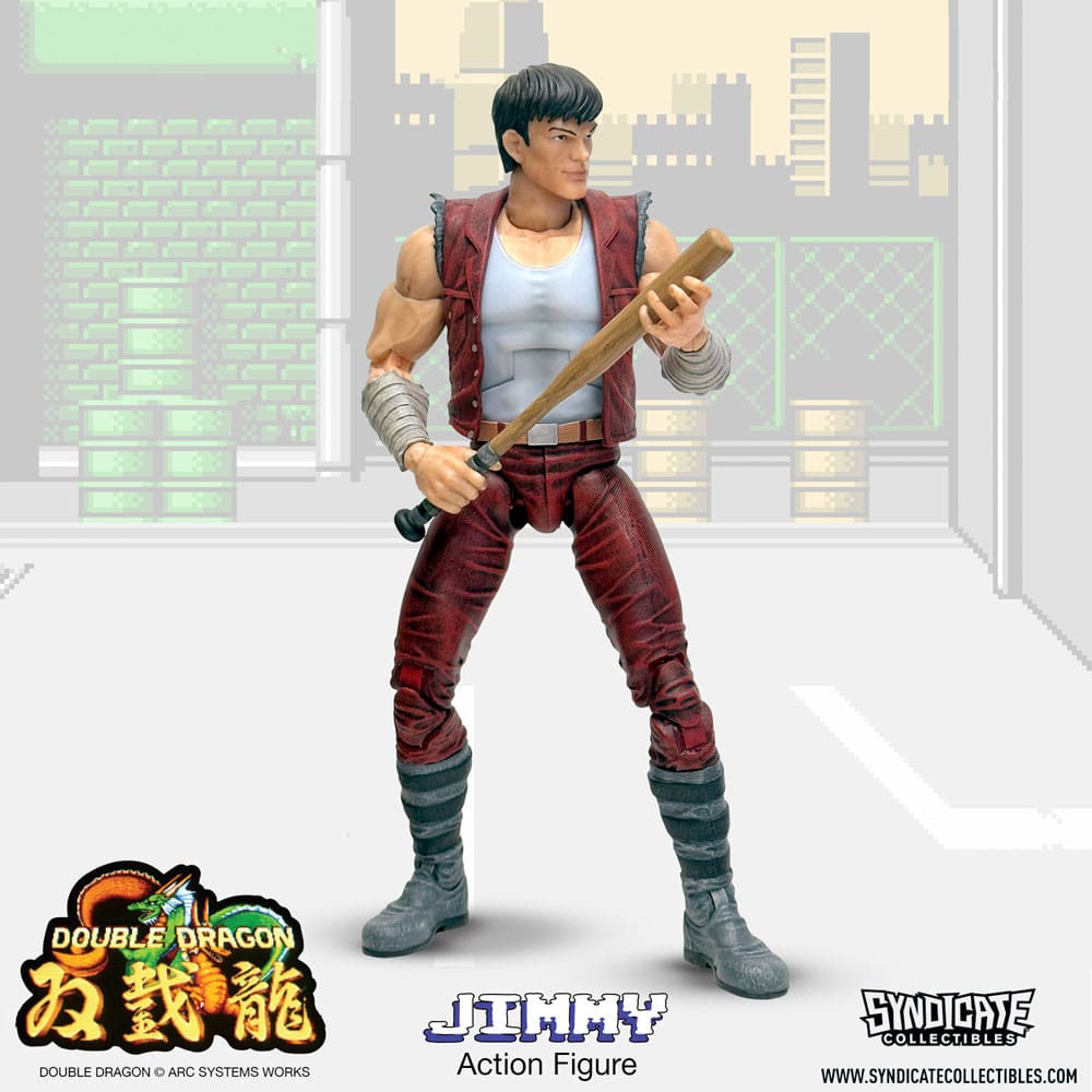 Double Dragon Deluxe 1/12 Jimmy 18cm Action Figure