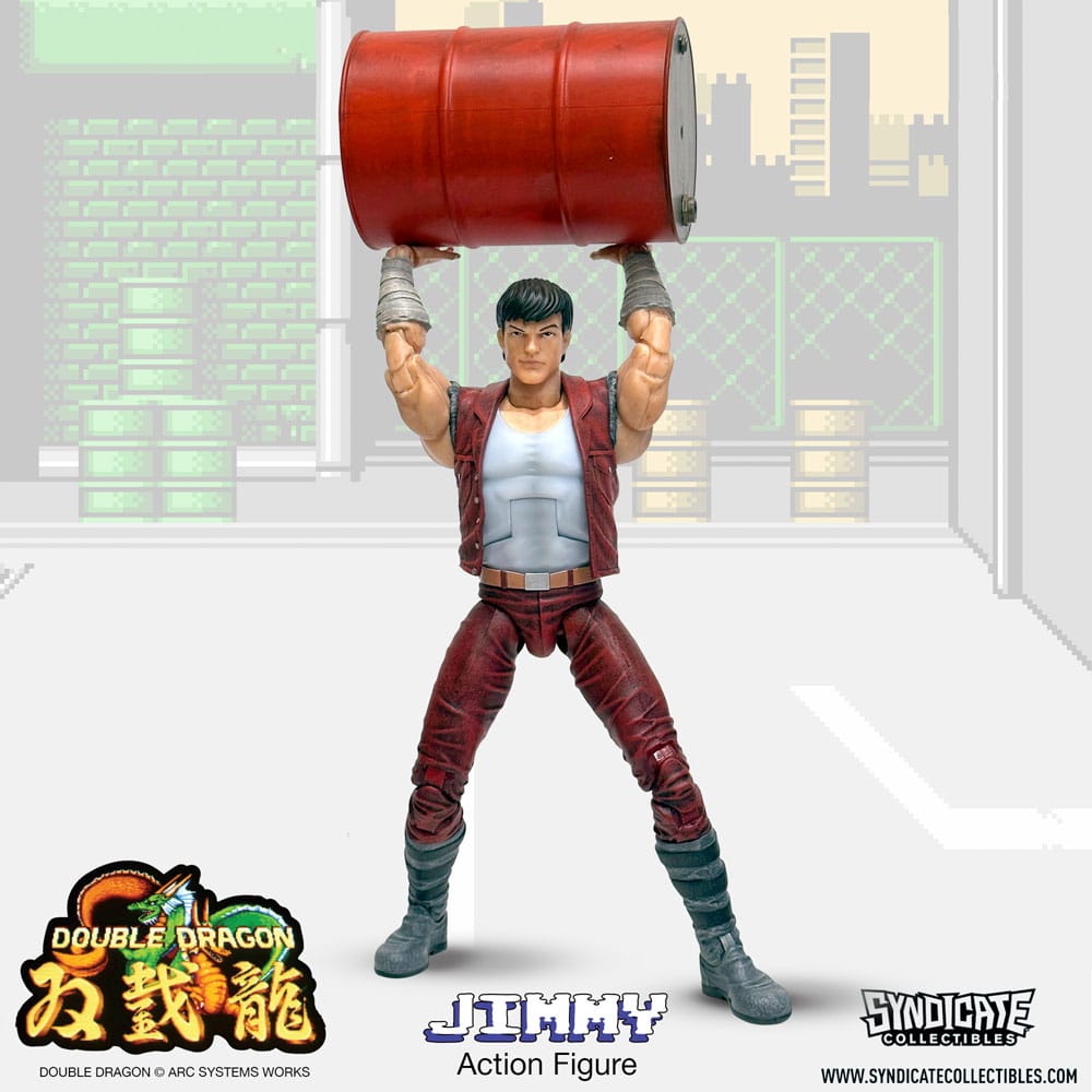 Double Dragon Deluxe 1/12 Jimmy 18cm Action Figure