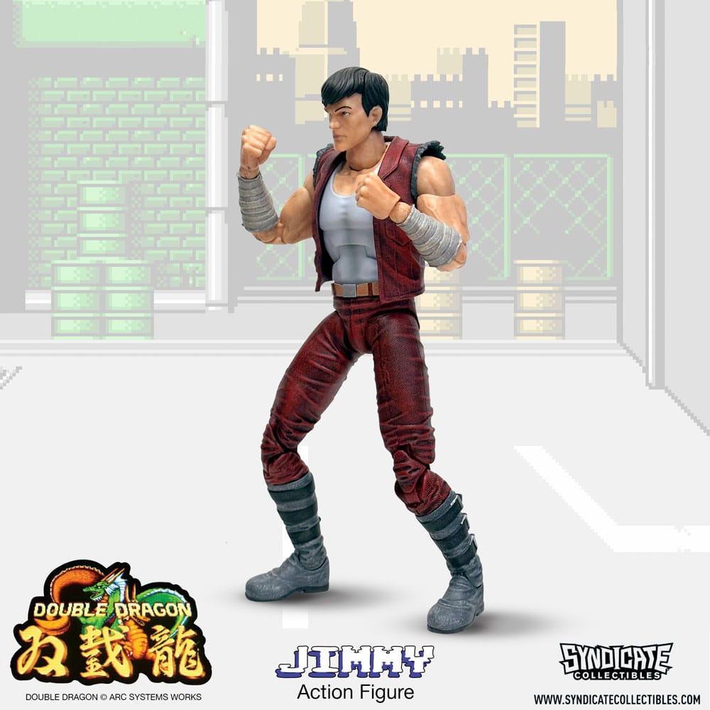 Double Dragon Deluxe 1/12 Jimmy 18cm Action Figure