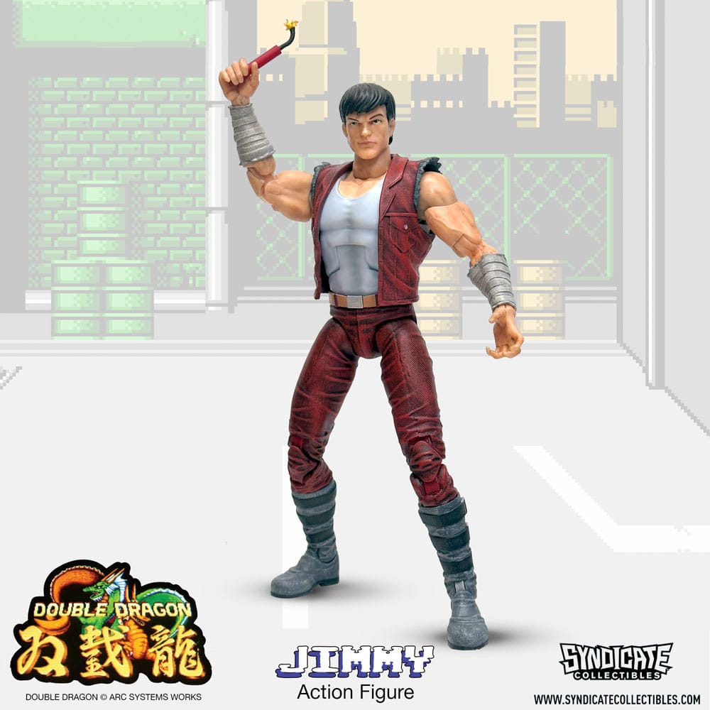 Double Dragon Deluxe 1/12 Jimmy 18cm Action Figure