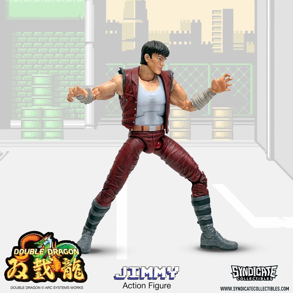 Double Dragon Deluxe 1/12 Jimmy 18cm Action Figure