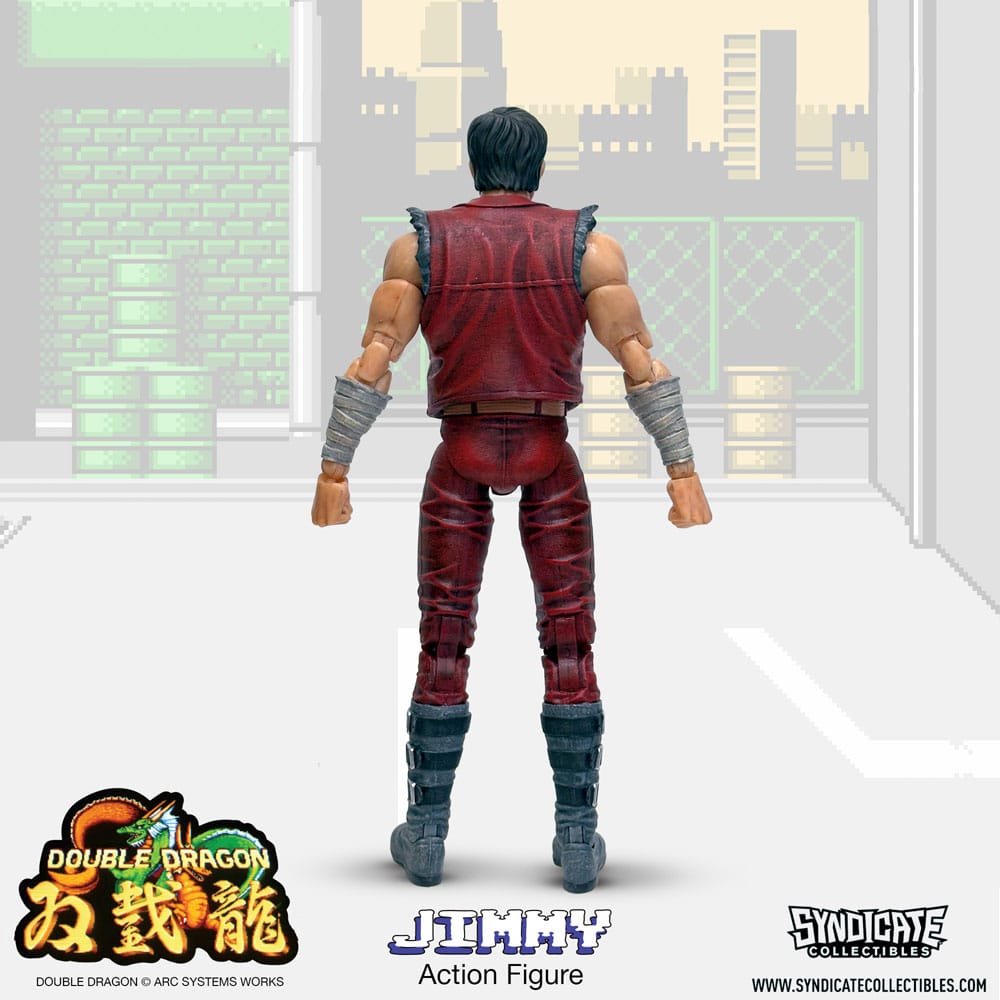 Double Dragon Deluxe 1/12 Jimmy 18cm Action Figure