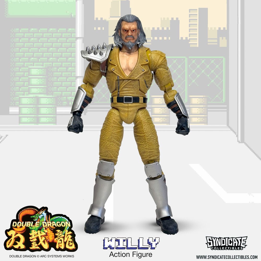 Double Dragon Deluxe 1/12 Willy 18cm Action Figure