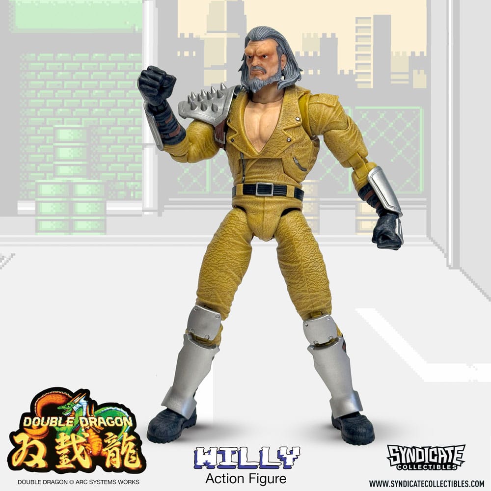 Double Dragon Deluxe 1/12 Willy 18cm Action Figure