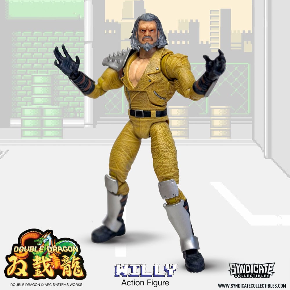 Double Dragon Deluxe 1/12 Willy 18cm Action Figure
