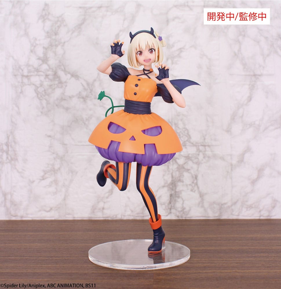 Lycoris Recoil Shiny Figure PVC Statue 1/7 Nishikigi Chisato Halloween Ver. 22 cm