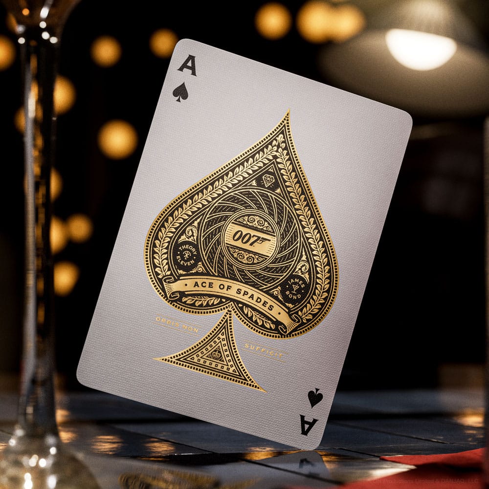 James Bond Playing Cards Box Set James Bond Gold Edition