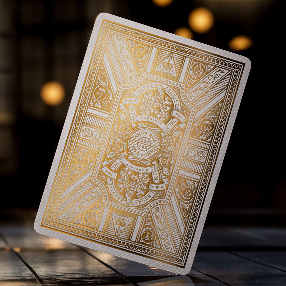 James Bond Playing Cards Box Set James Bond Gold Edition