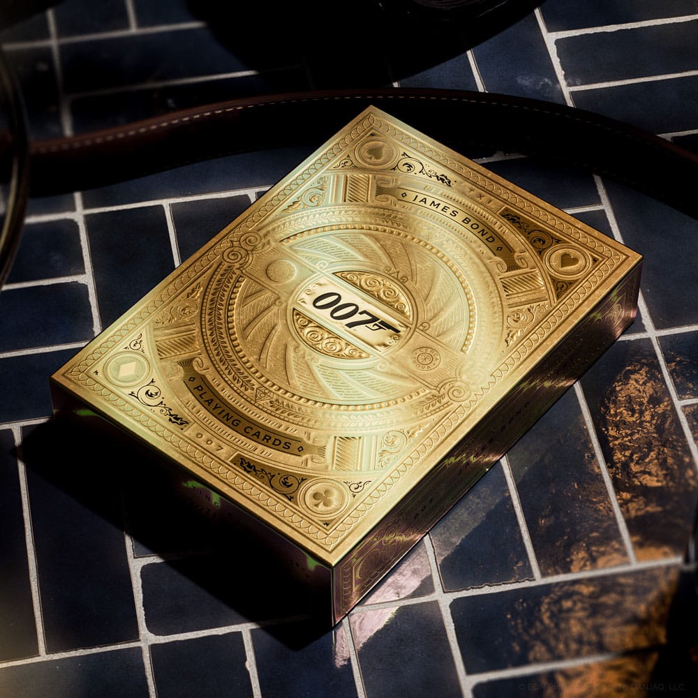 James Bond Playing Cards Box Set James Bond Gold Edition