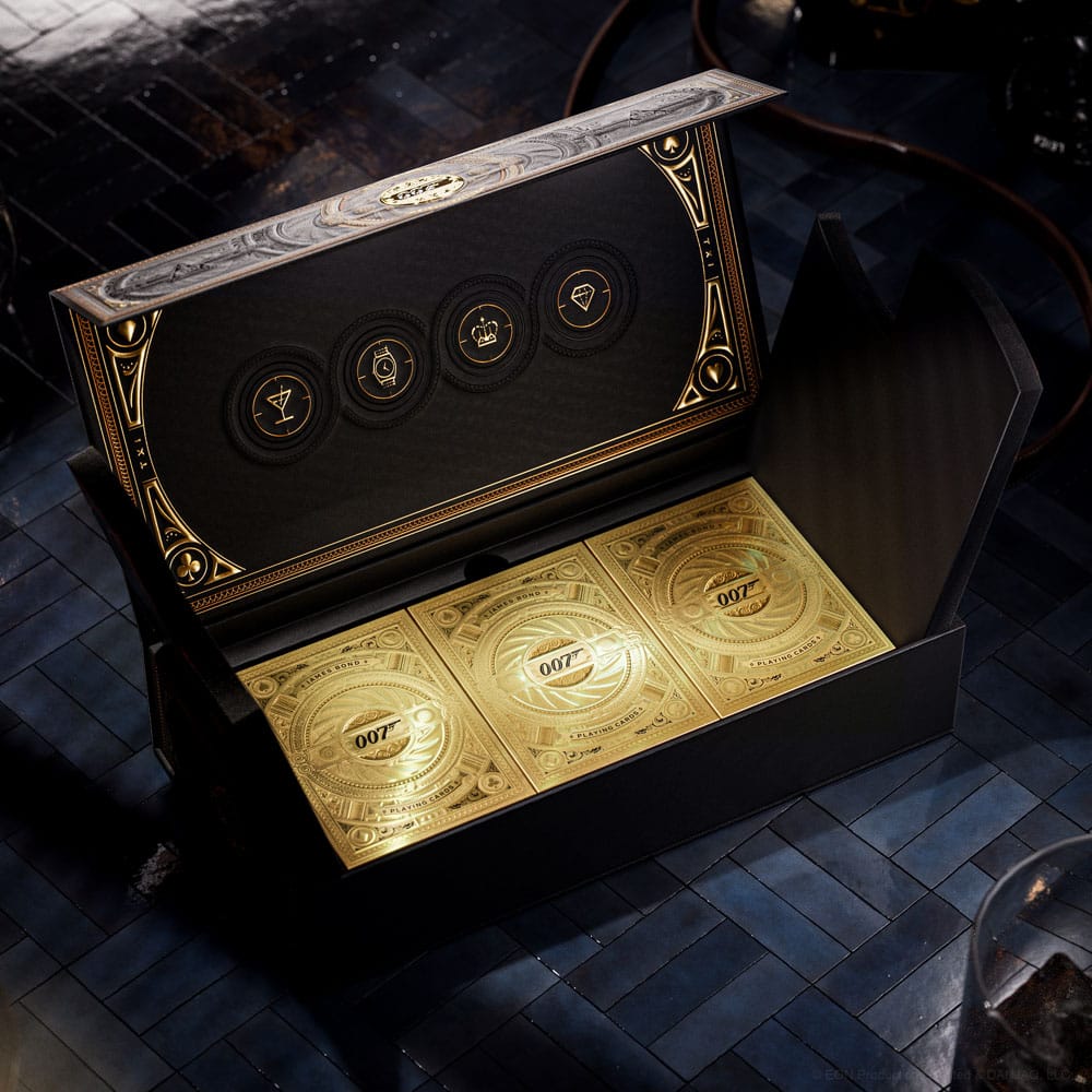 James Bond Playing Cards Box Set James Bond Gold Edition
