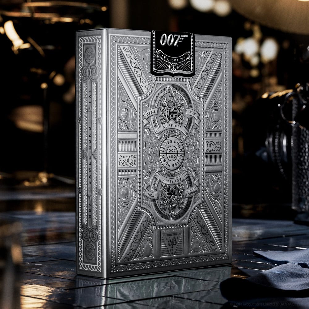 James Bond Playing Cards Silver Edition